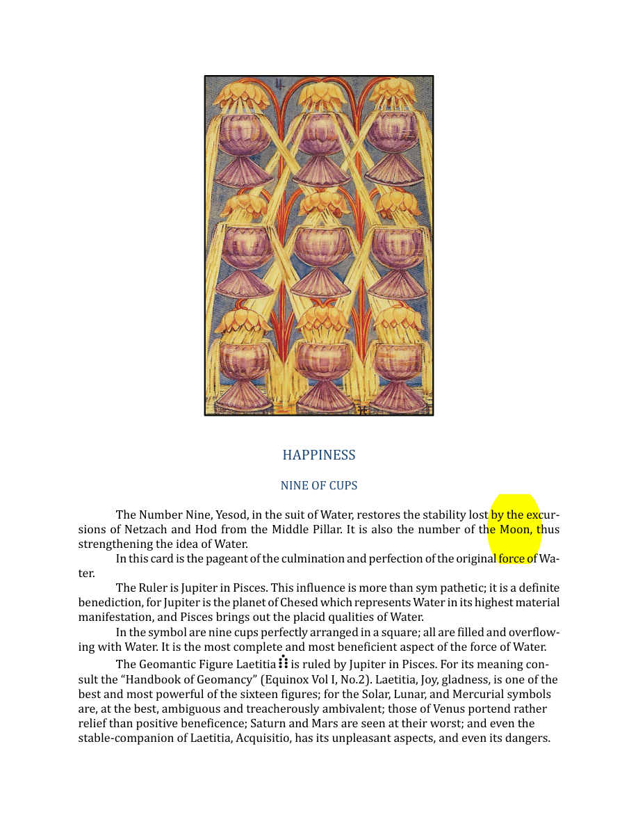 Original scan of The Book of Thoth, PDF page 208