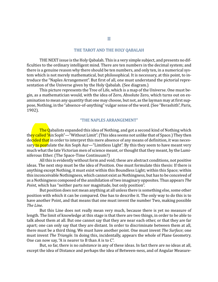 Original scan of The Book of Thoth, PDF page 21