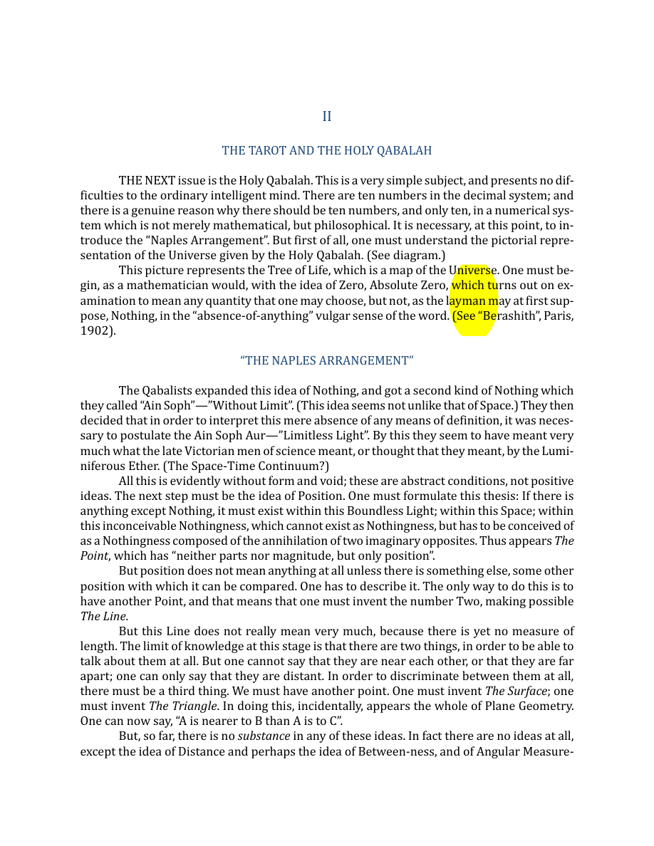 Original scan of The Book of Thoth, PDF page 21