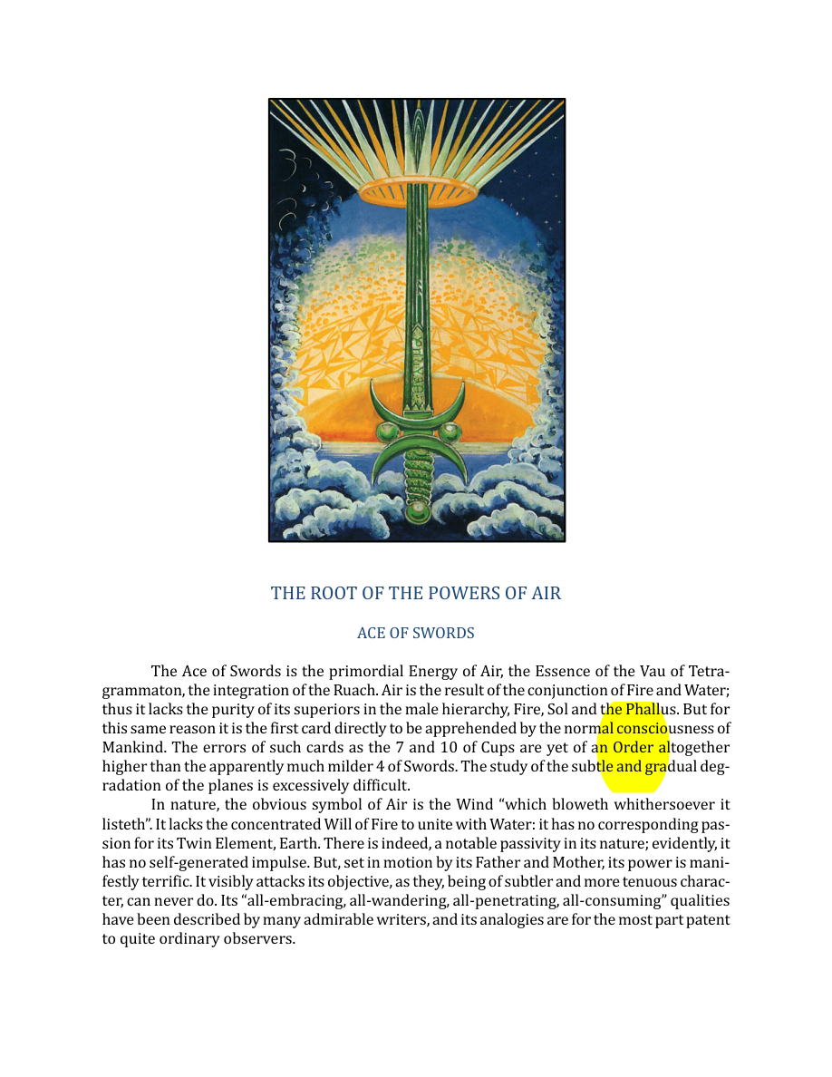 Original scan of The Book of Thoth, PDF page 211