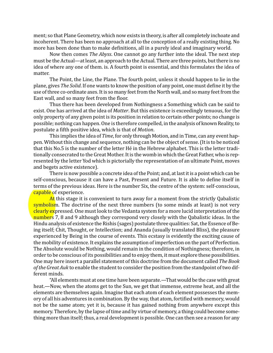 Original scan of The Book of Thoth, PDF page 22
