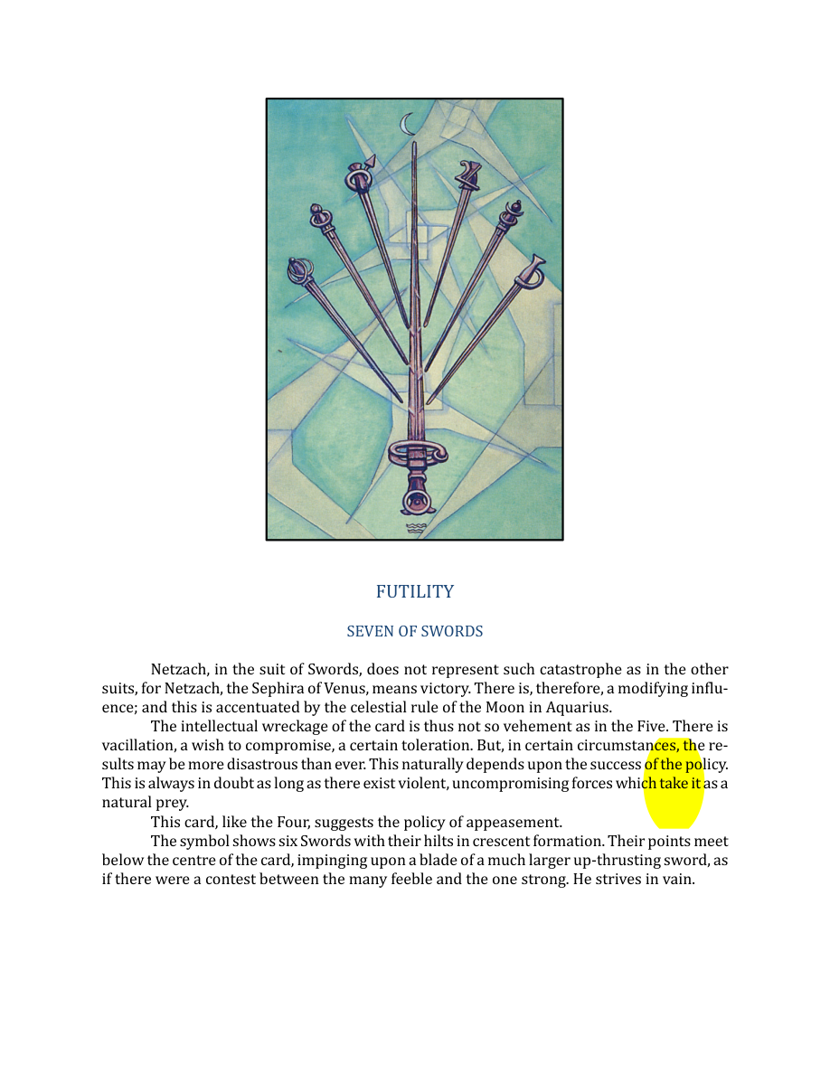 Original scan of The Book of Thoth, PDF page 220