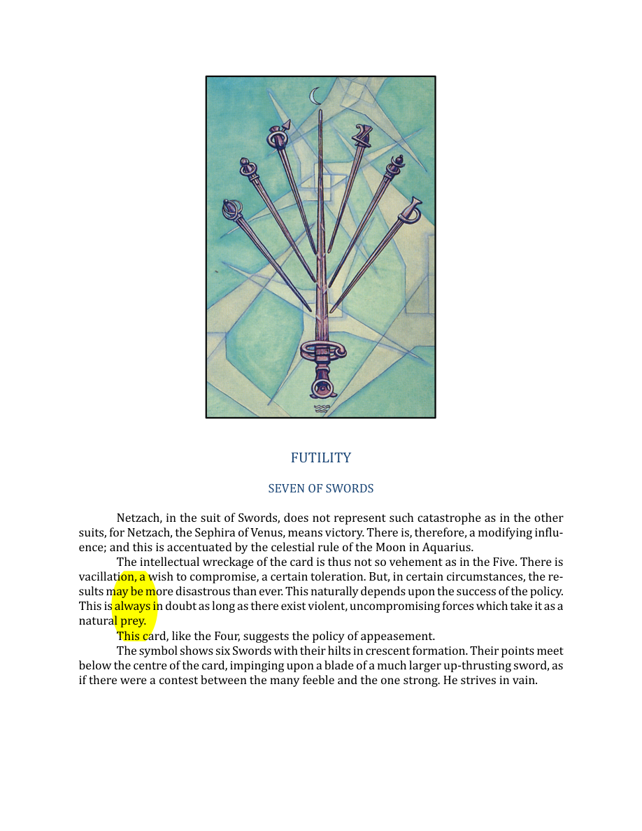 Original scan of The Book of Thoth, PDF page 220