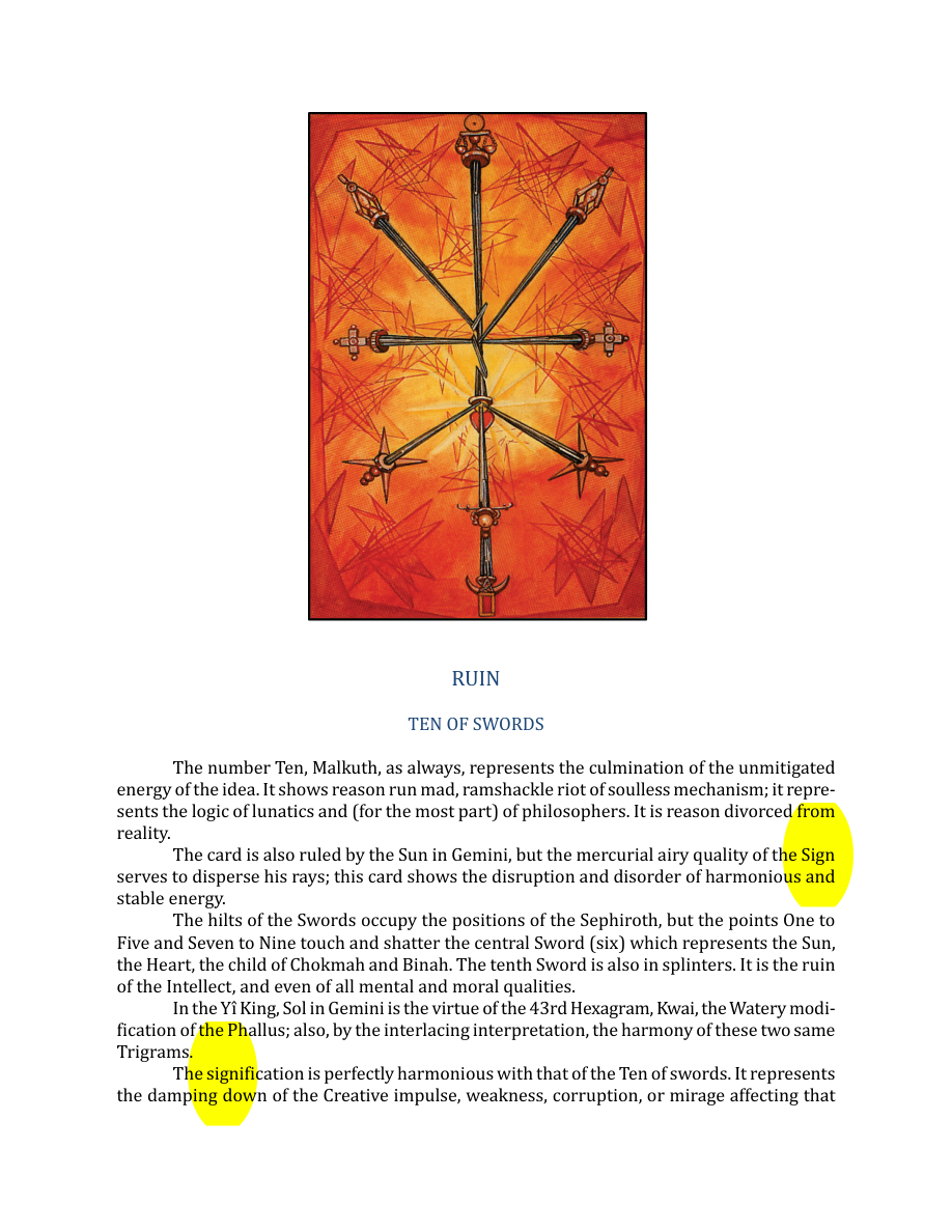 Original scan of The Book of Thoth, PDF page 223