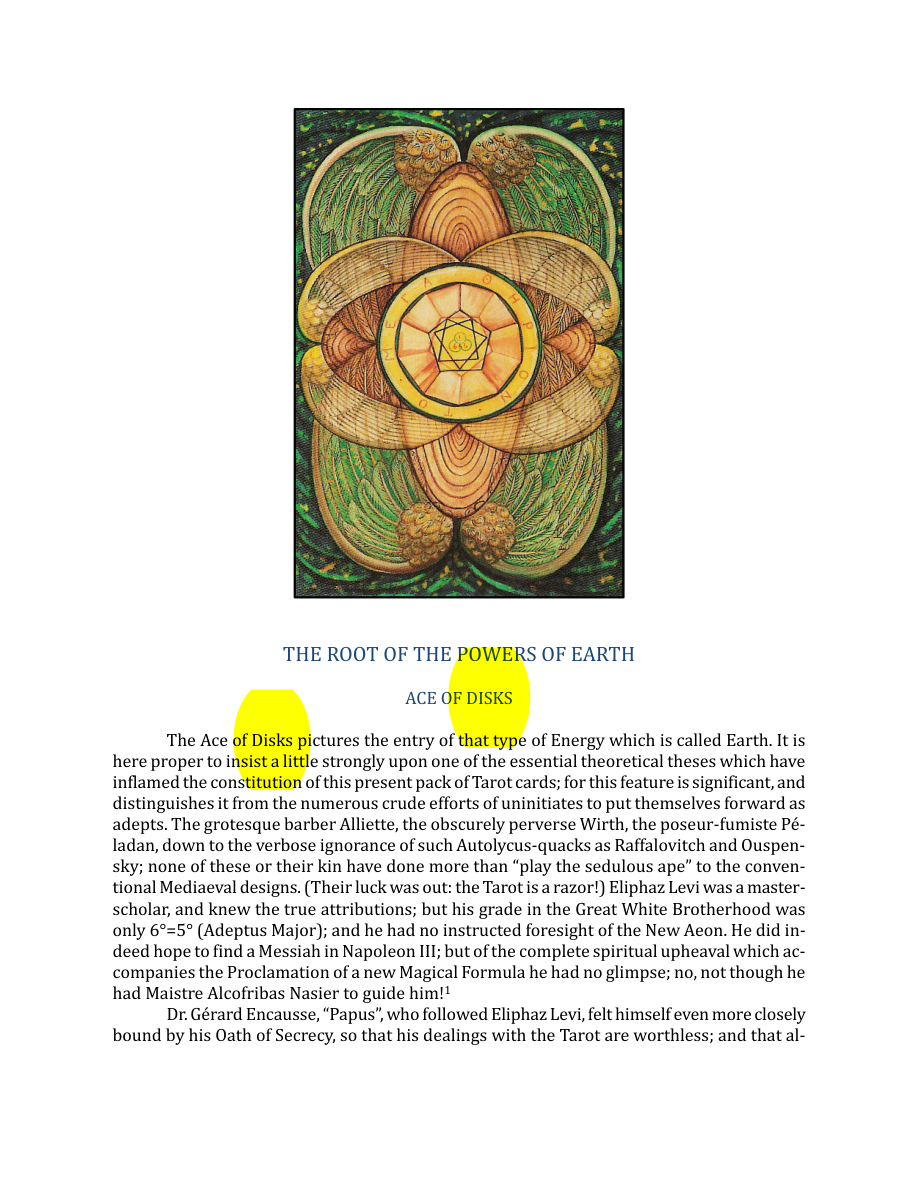 Original scan of The Book of Thoth, PDF page 225