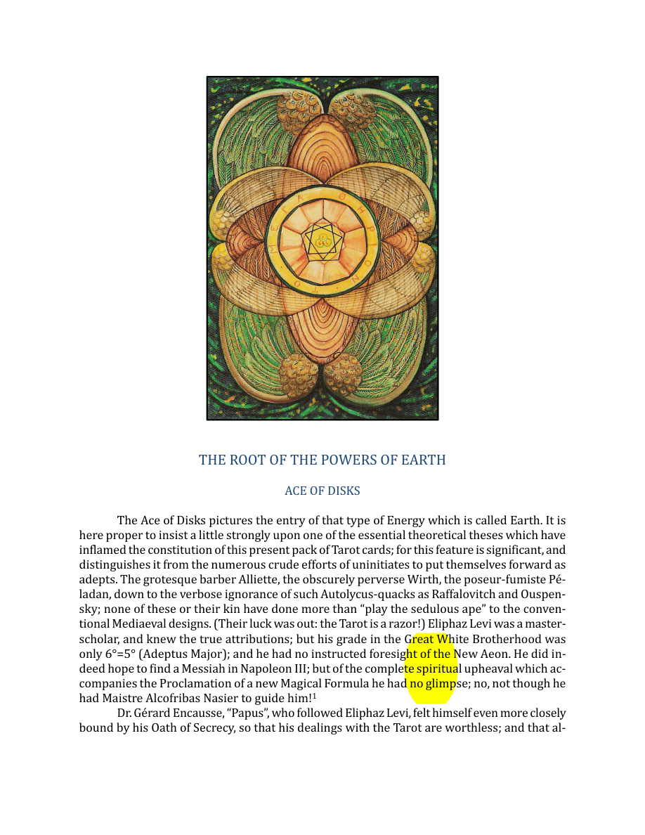 Original scan of The Book of Thoth, PDF page 225