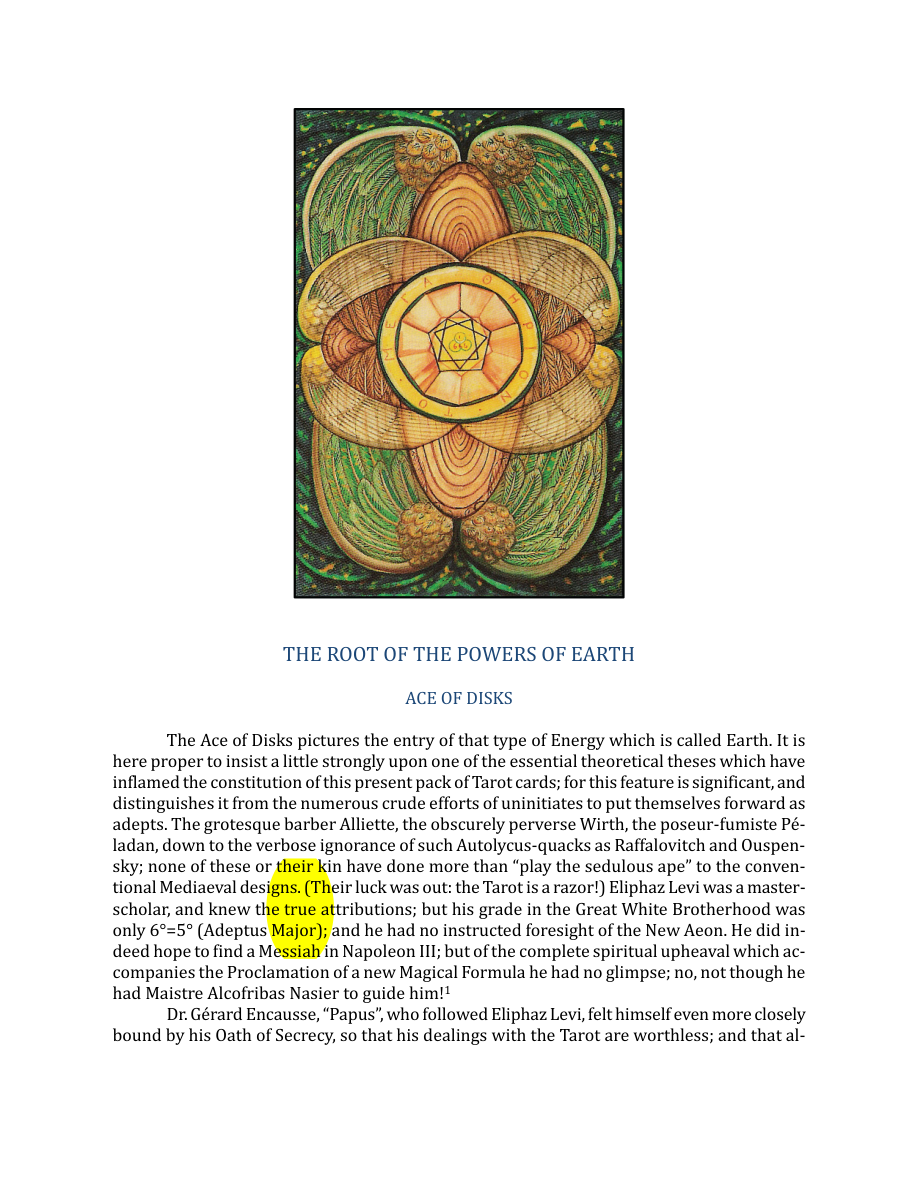 Original scan of The Book of Thoth, PDF page 225