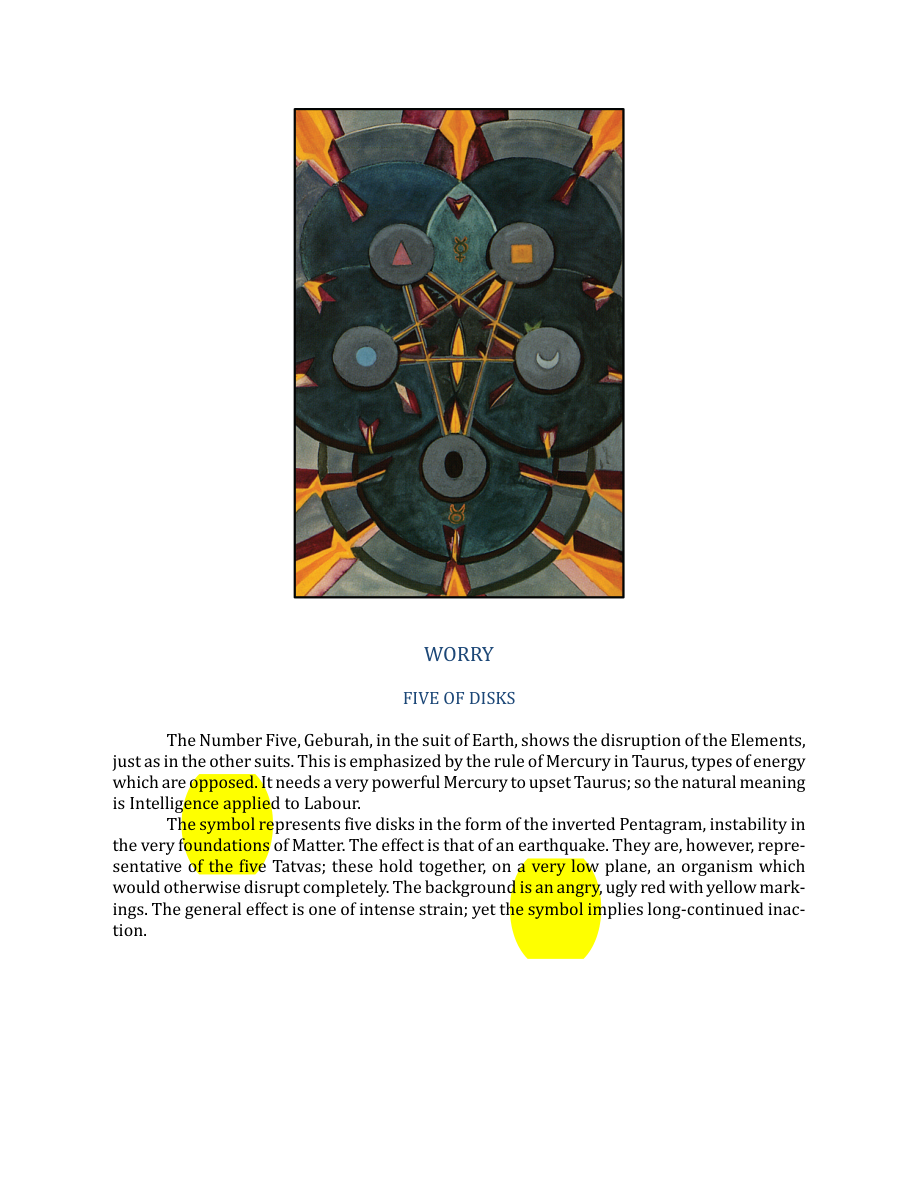 Original scan of The Book of Thoth, PDF page 232