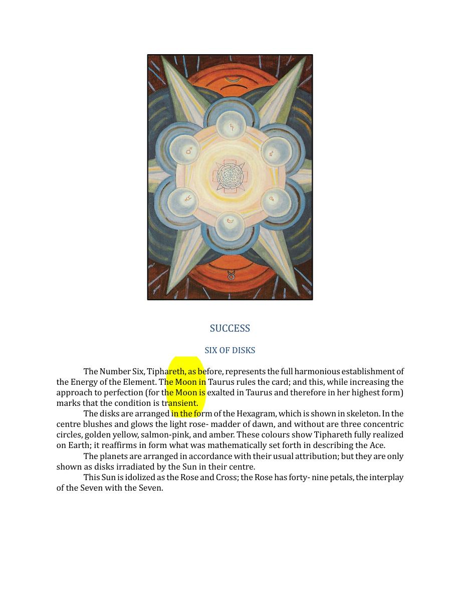 Original scan of The Book of Thoth, PDF page 233