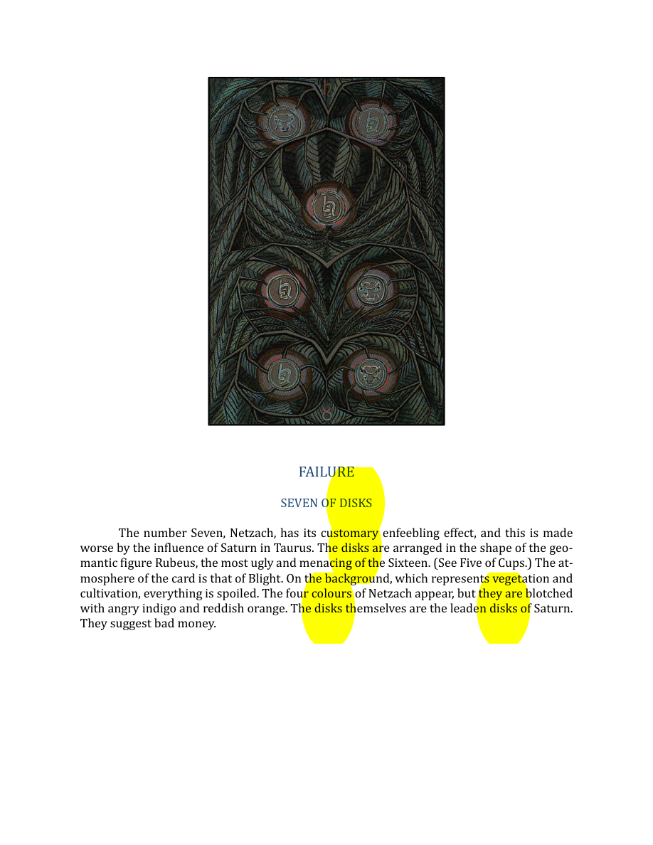 Original scan of The Book of Thoth, PDF page 234