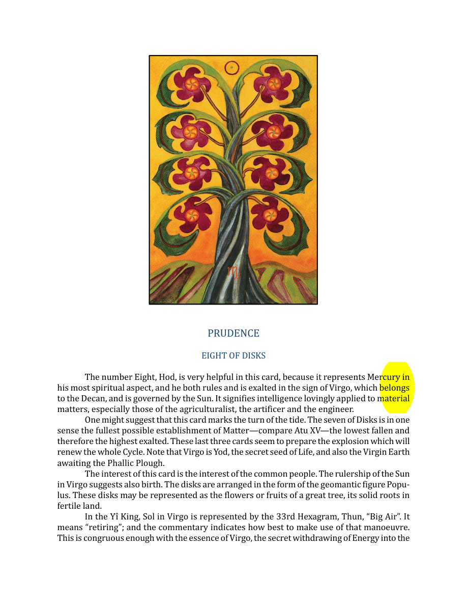 Original scan of The Book of Thoth, PDF page 235