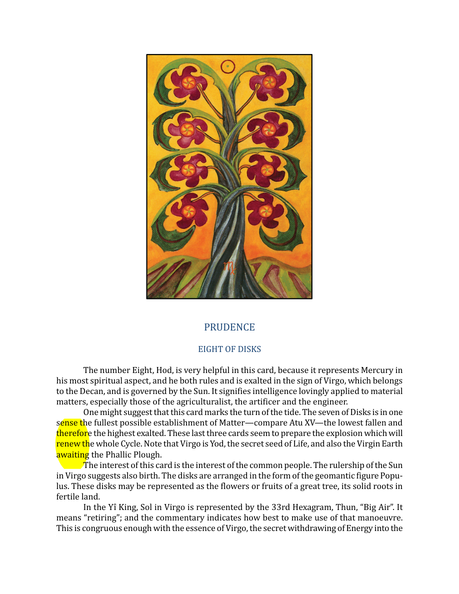 Original scan of The Book of Thoth, PDF page 235