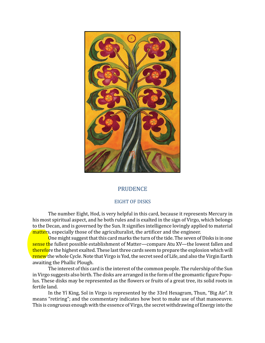 Original scan of The Book of Thoth, PDF page 235