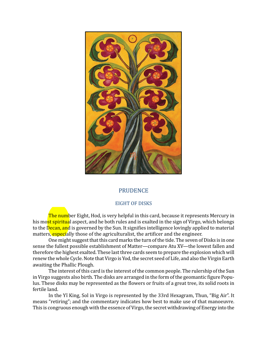 Original scan of The Book of Thoth, PDF page 235