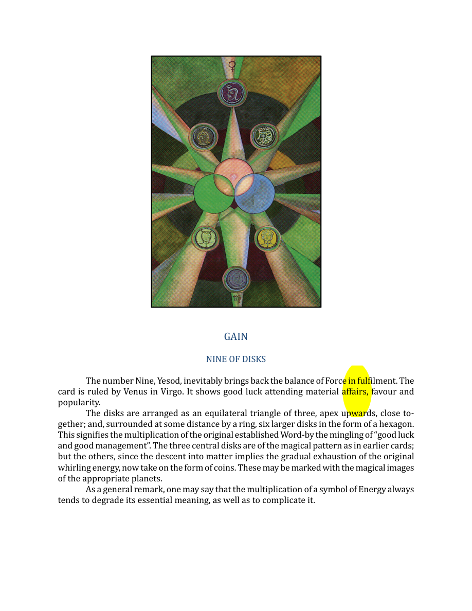 Original scan of The Book of Thoth, PDF page 237