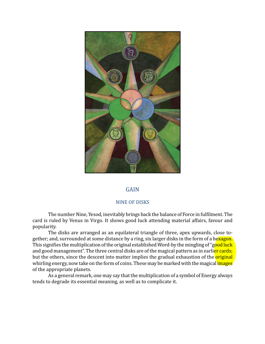 Original scan of The Book of Thoth, PDF page 237