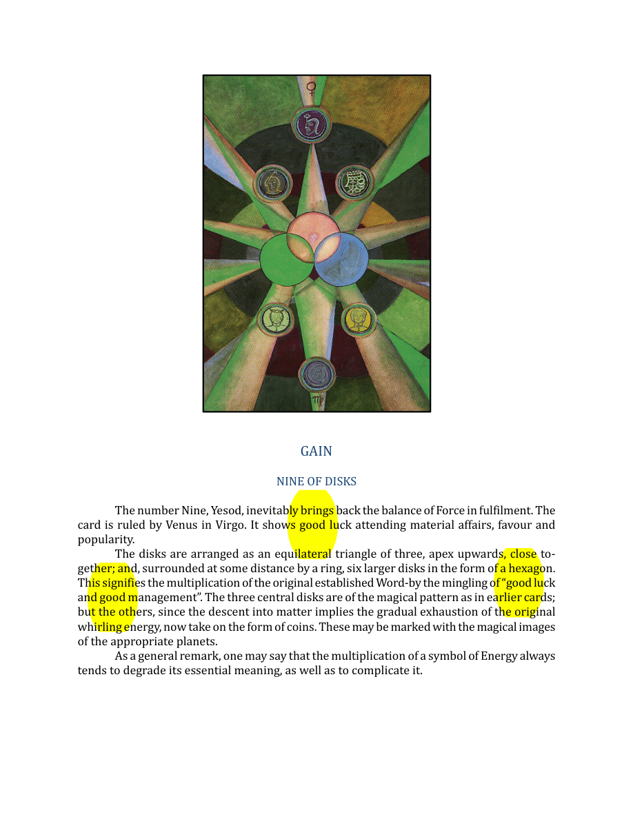 Original scan of The Book of Thoth, PDF page 237
