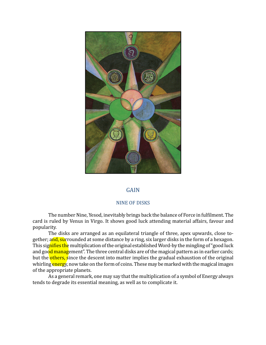 Original scan of The Book of Thoth, PDF page 237