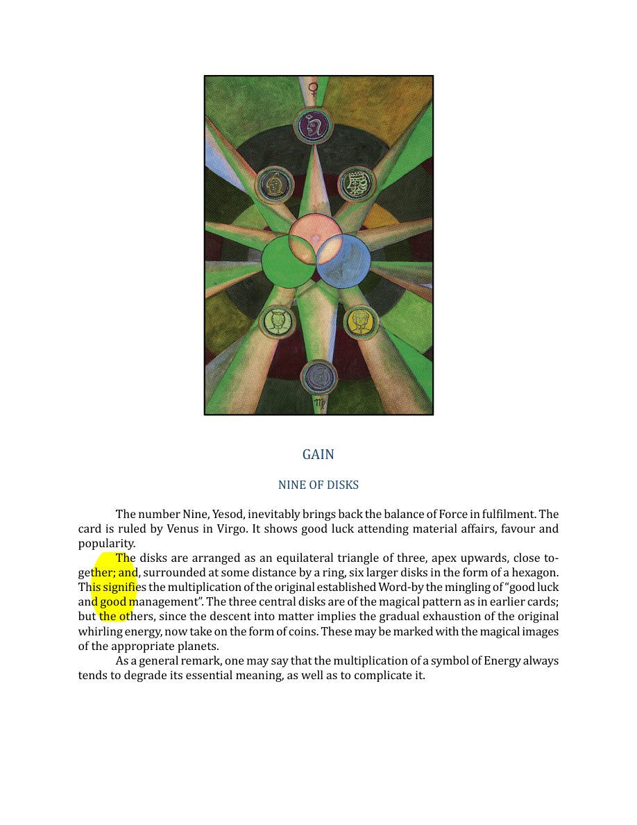 Original scan of The Book of Thoth, PDF page 237
