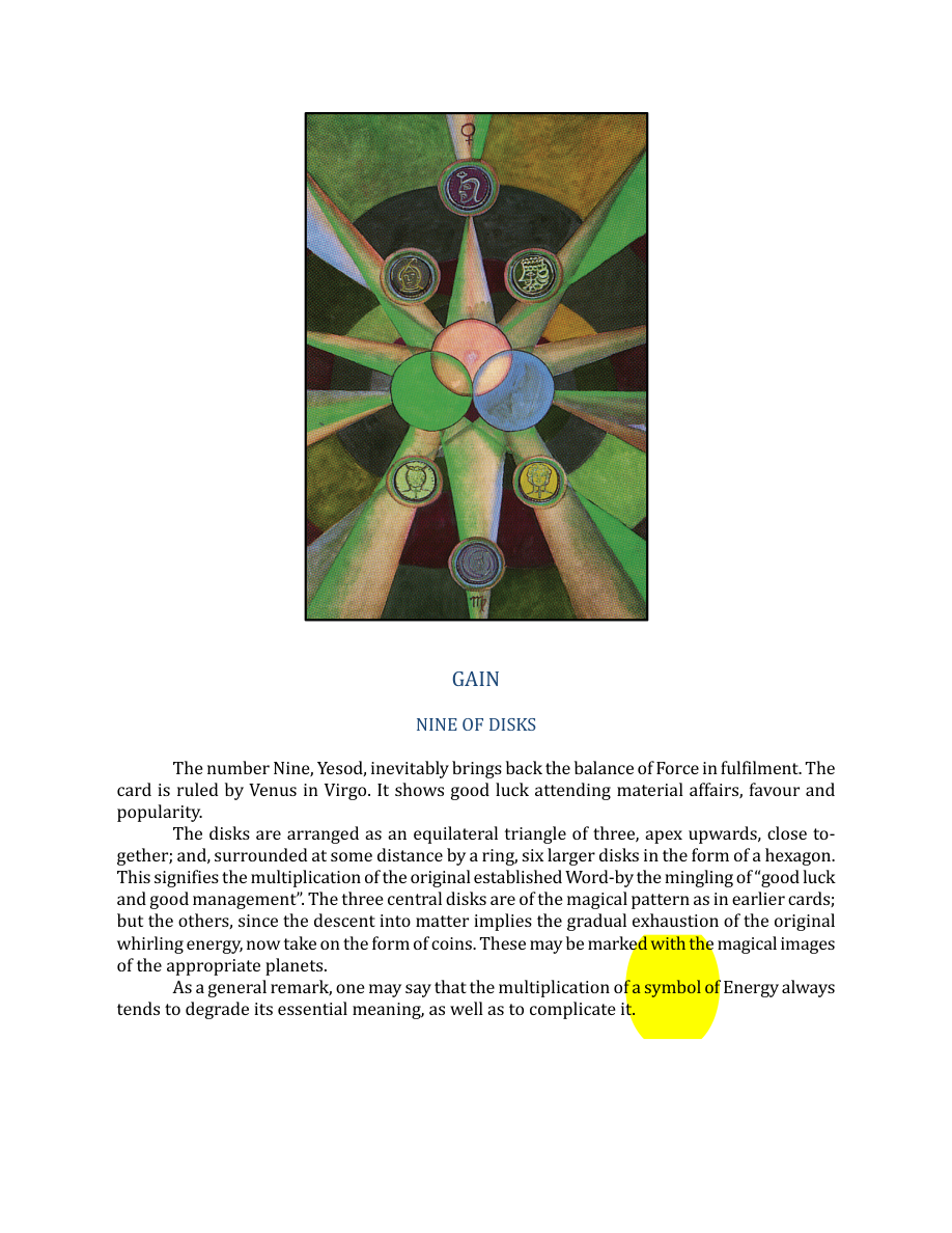 Original scan of The Book of Thoth, PDF page 237