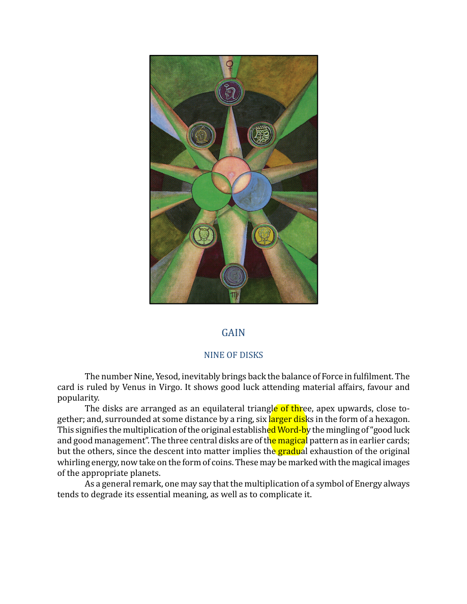 Original scan of The Book of Thoth, PDF page 237