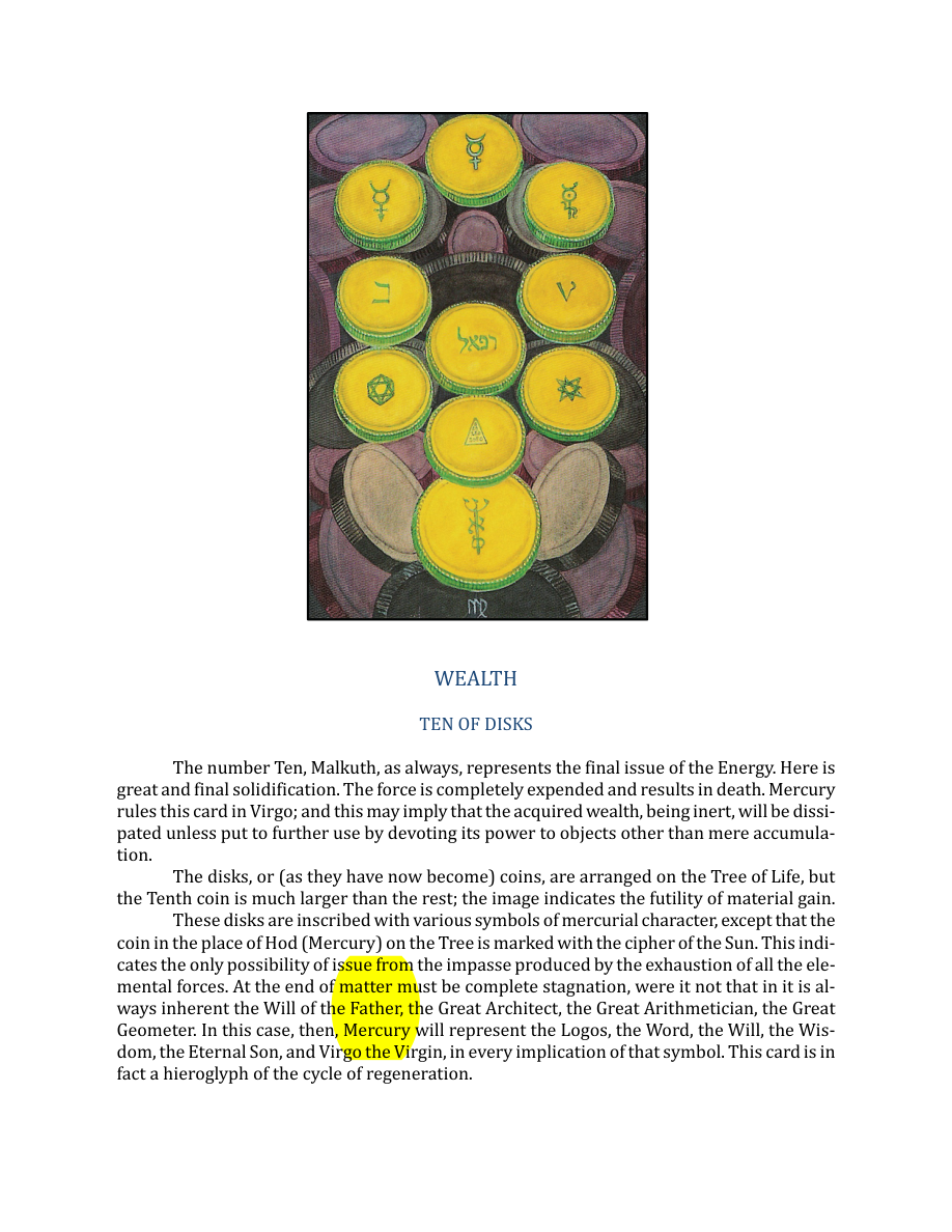 Original scan of The Book of Thoth, PDF page 238