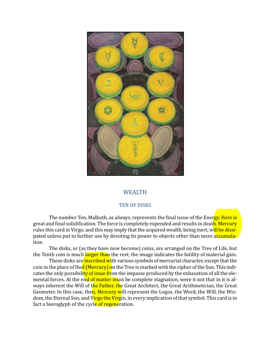 Original scan of The Book of Thoth, PDF page 238