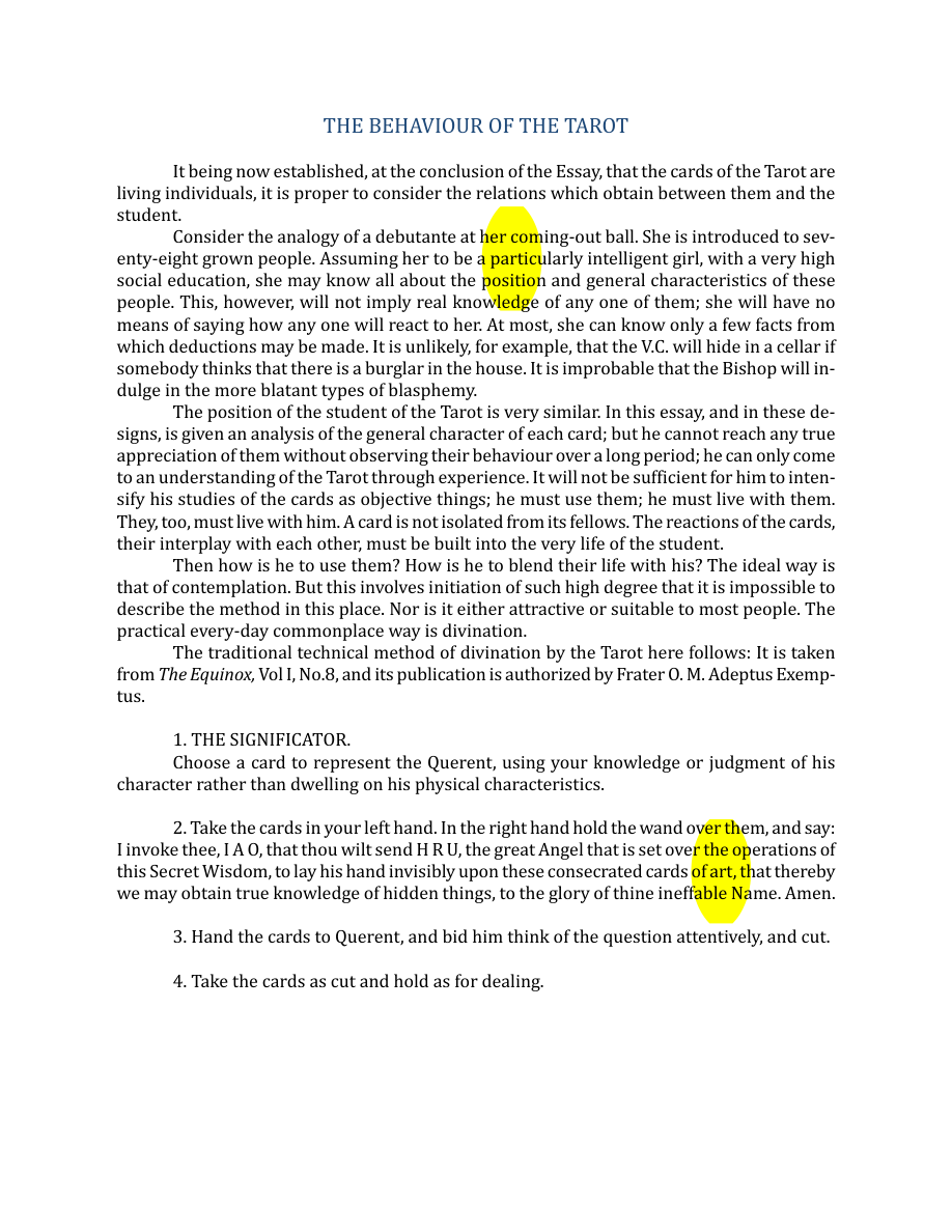 Original scan of The Book of Thoth, PDF page 246