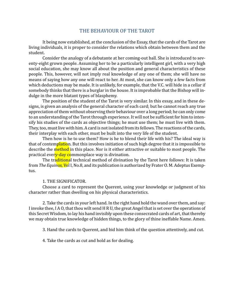 Original scan of The Book of Thoth, PDF page 246