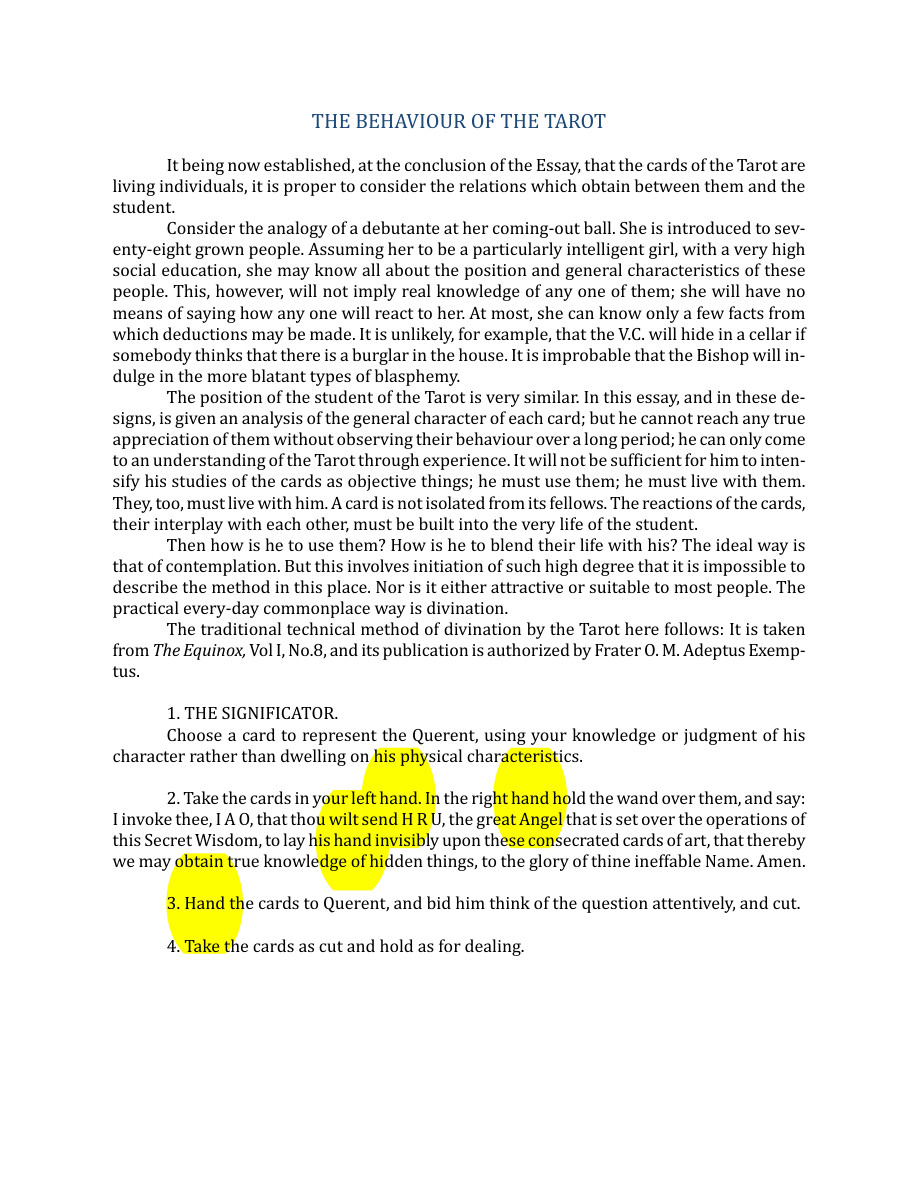 Original scan of The Book of Thoth, PDF page 246
