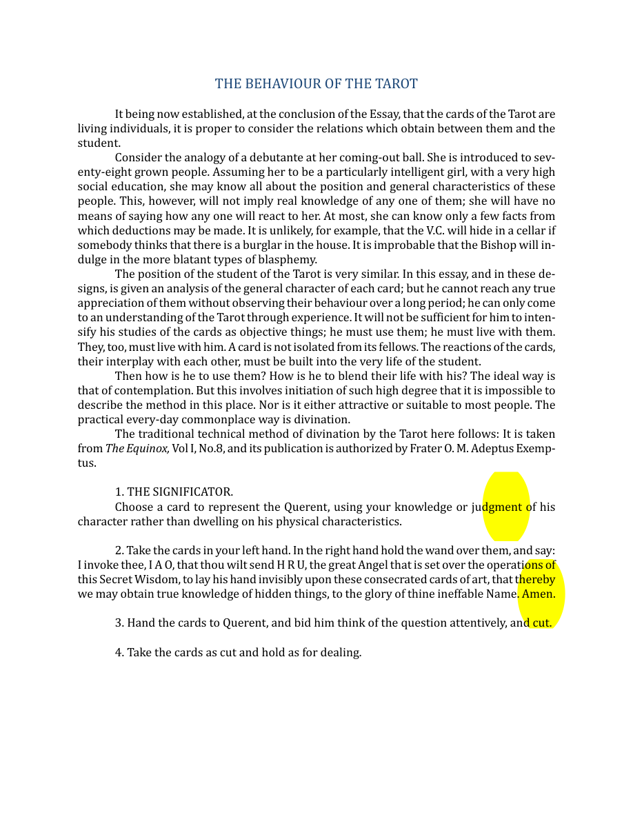 Original scan of The Book of Thoth, PDF page 246