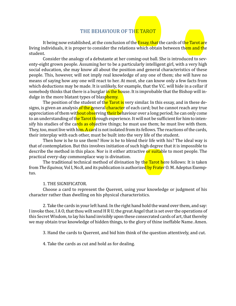 Original scan of The Book of Thoth, PDF page 246