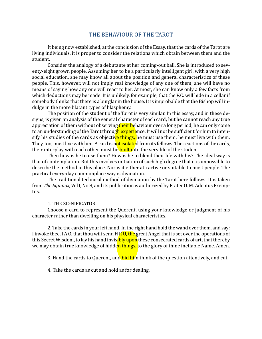 Original scan of The Book of Thoth, PDF page 246