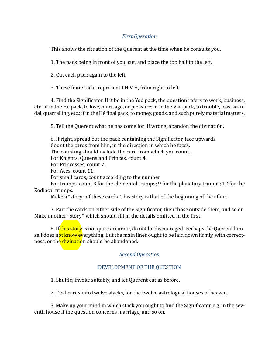 Original scan of The Book of Thoth, PDF page 247