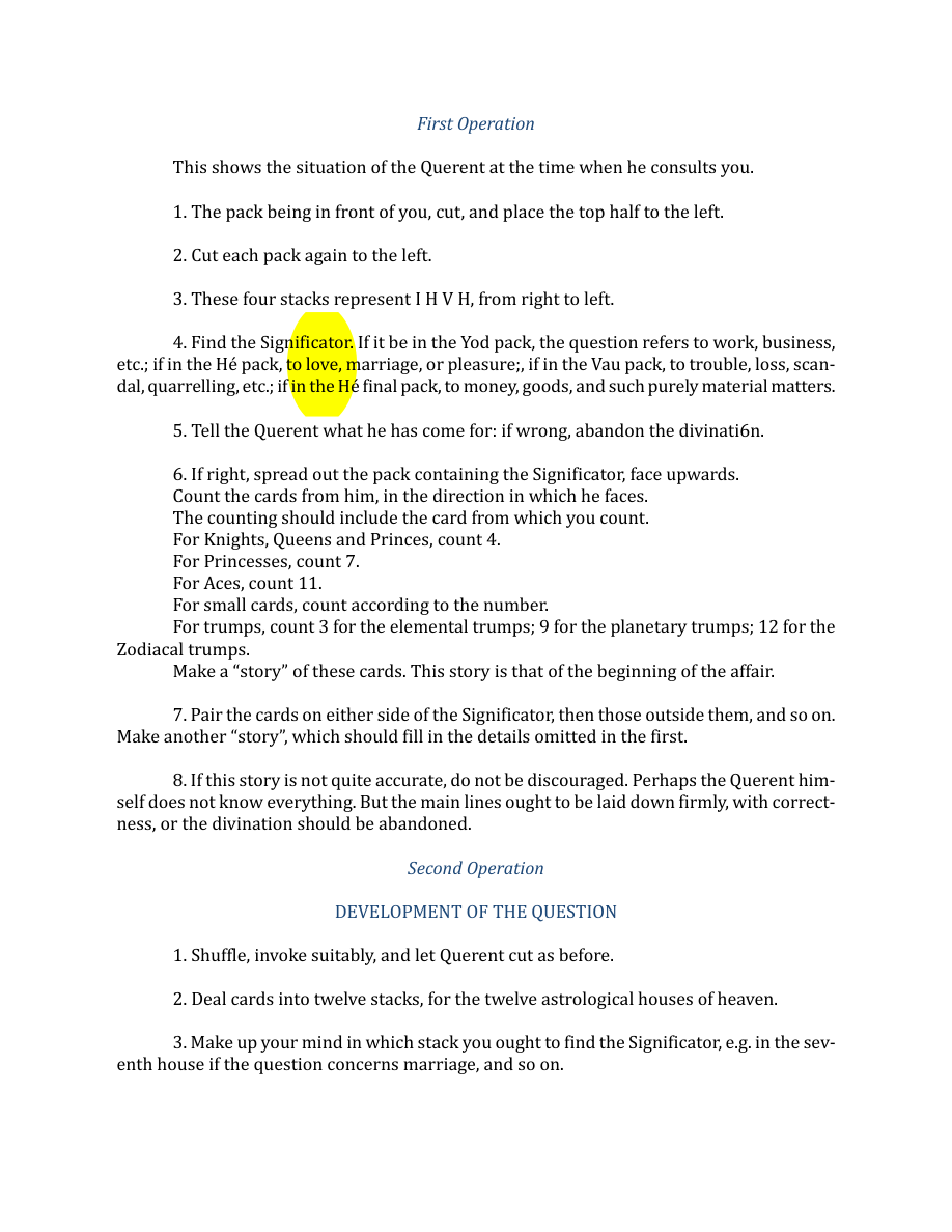 Original scan of The Book of Thoth, PDF page 247