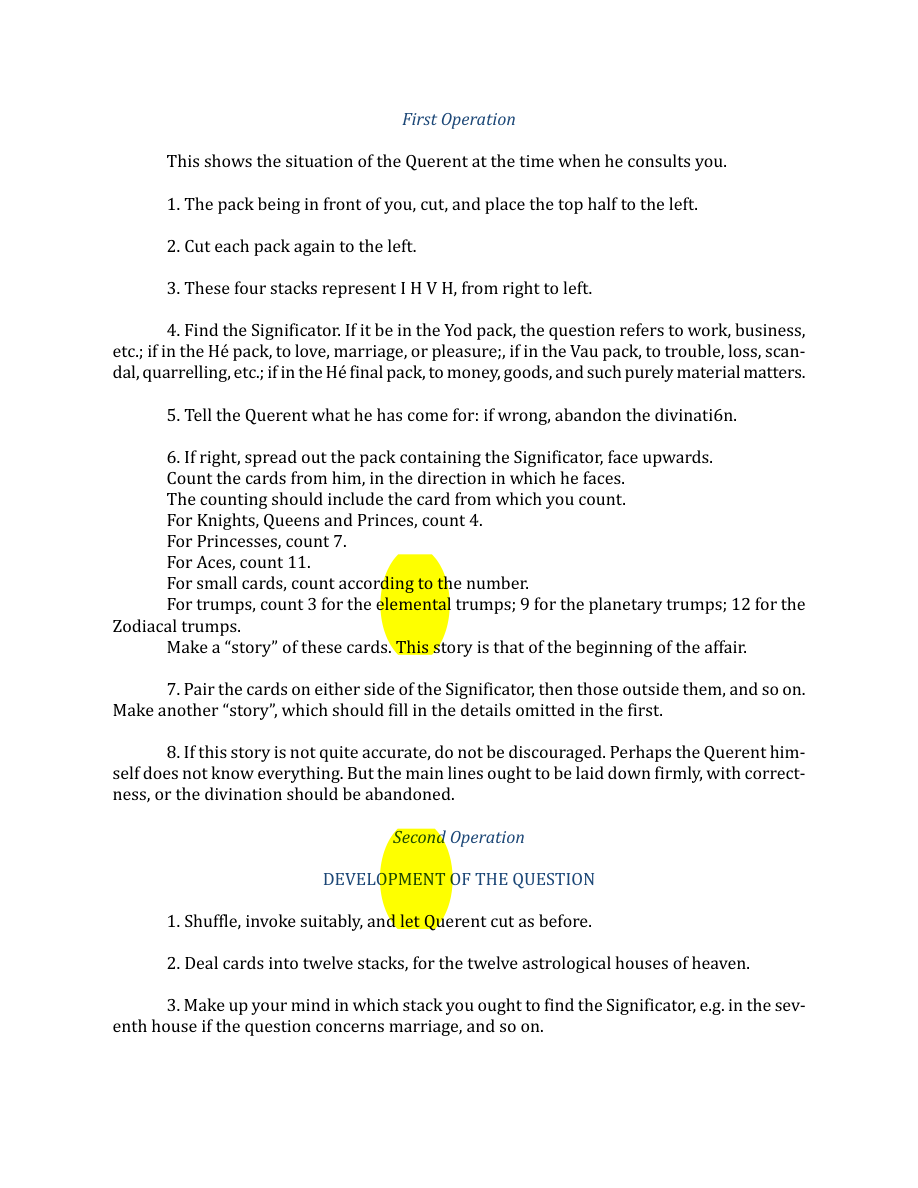 Original scan of The Book of Thoth, PDF page 247