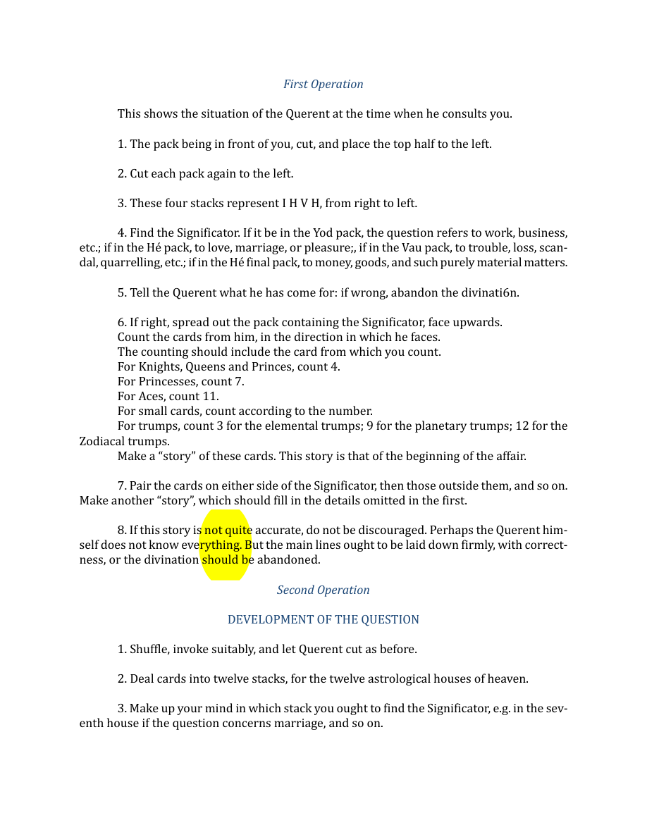 Original scan of The Book of Thoth, PDF page 247