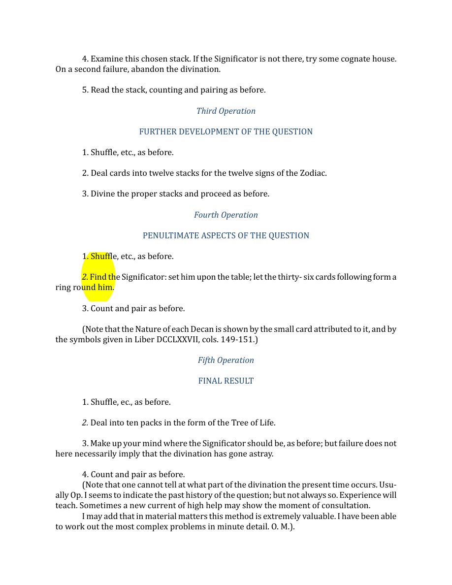 Original scan of The Book of Thoth, PDF page 248