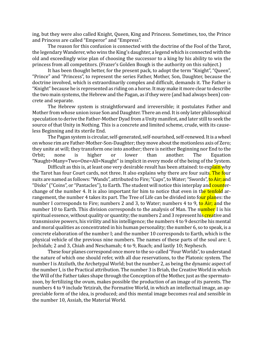 Original scan of The Book of Thoth, PDF page 25