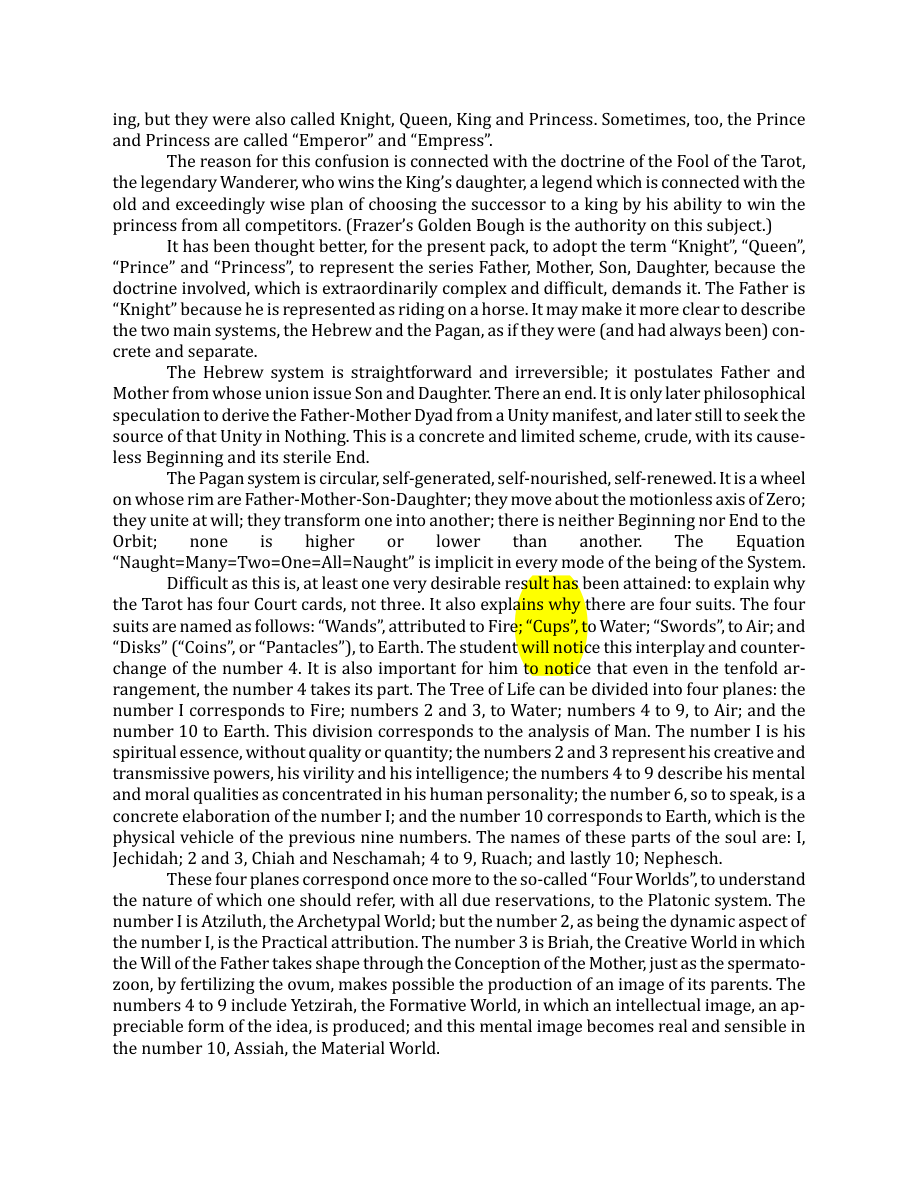 Original scan of The Book of Thoth, PDF page 25