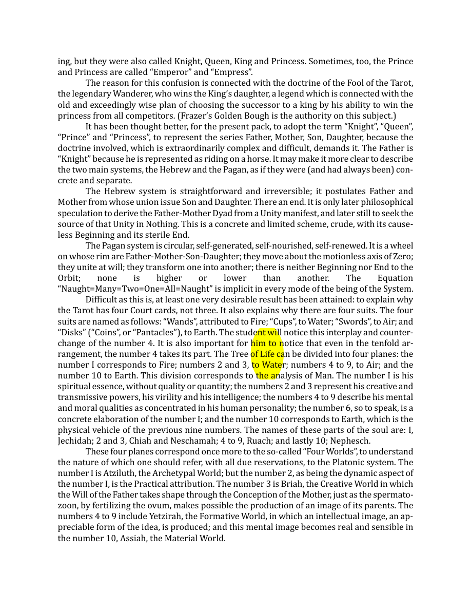 Original scan of The Book of Thoth, PDF page 25