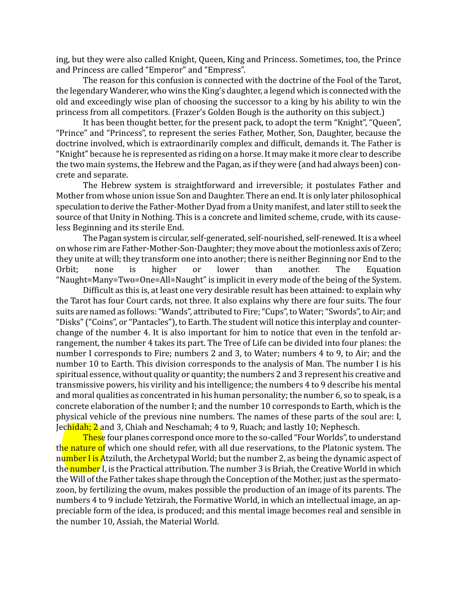 Original scan of The Book of Thoth, PDF page 25