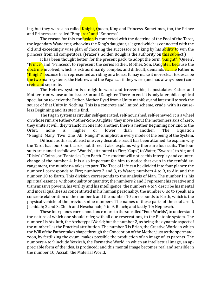 Original scan of The Book of Thoth, PDF page 25