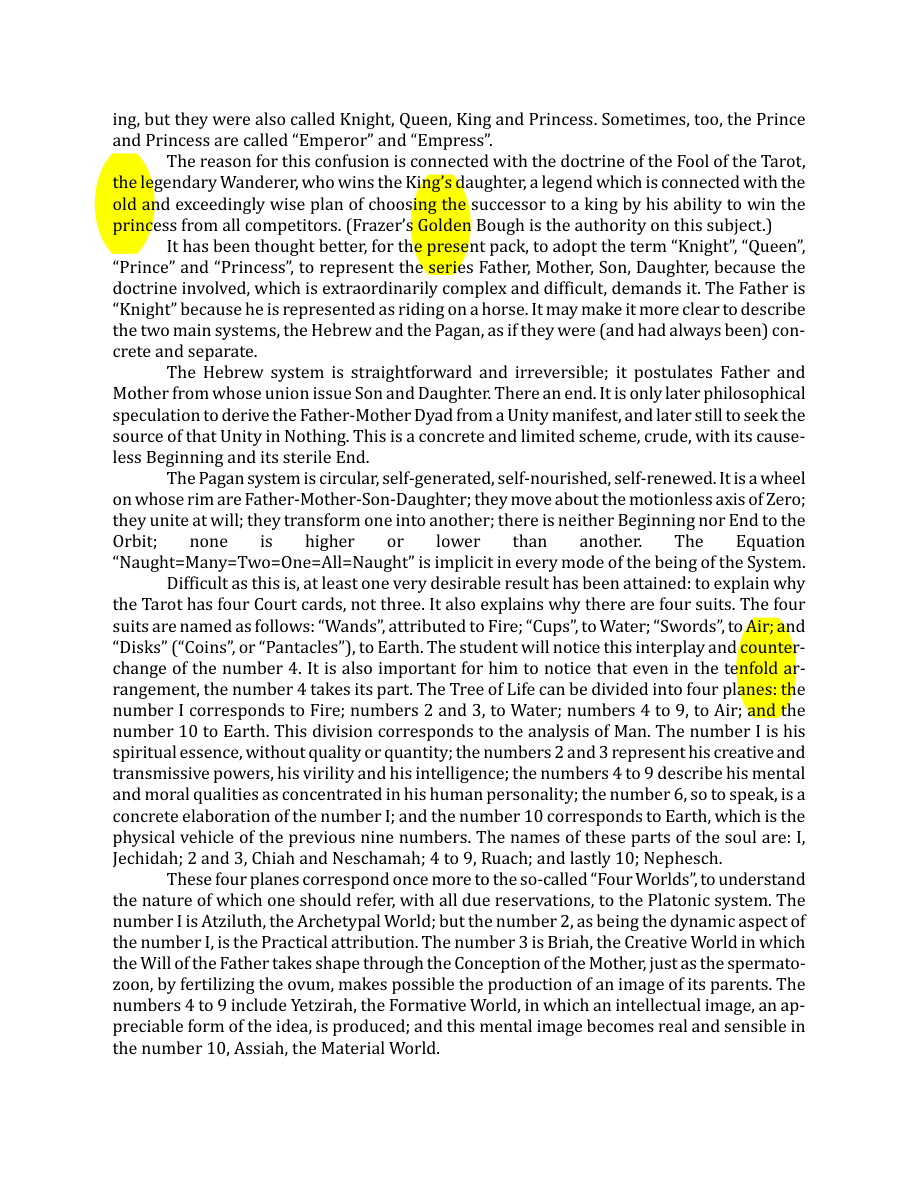 Original scan of The Book of Thoth, PDF page 25