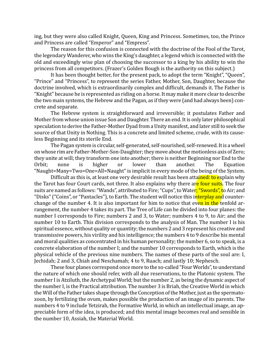 Original scan of The Book of Thoth, PDF page 25