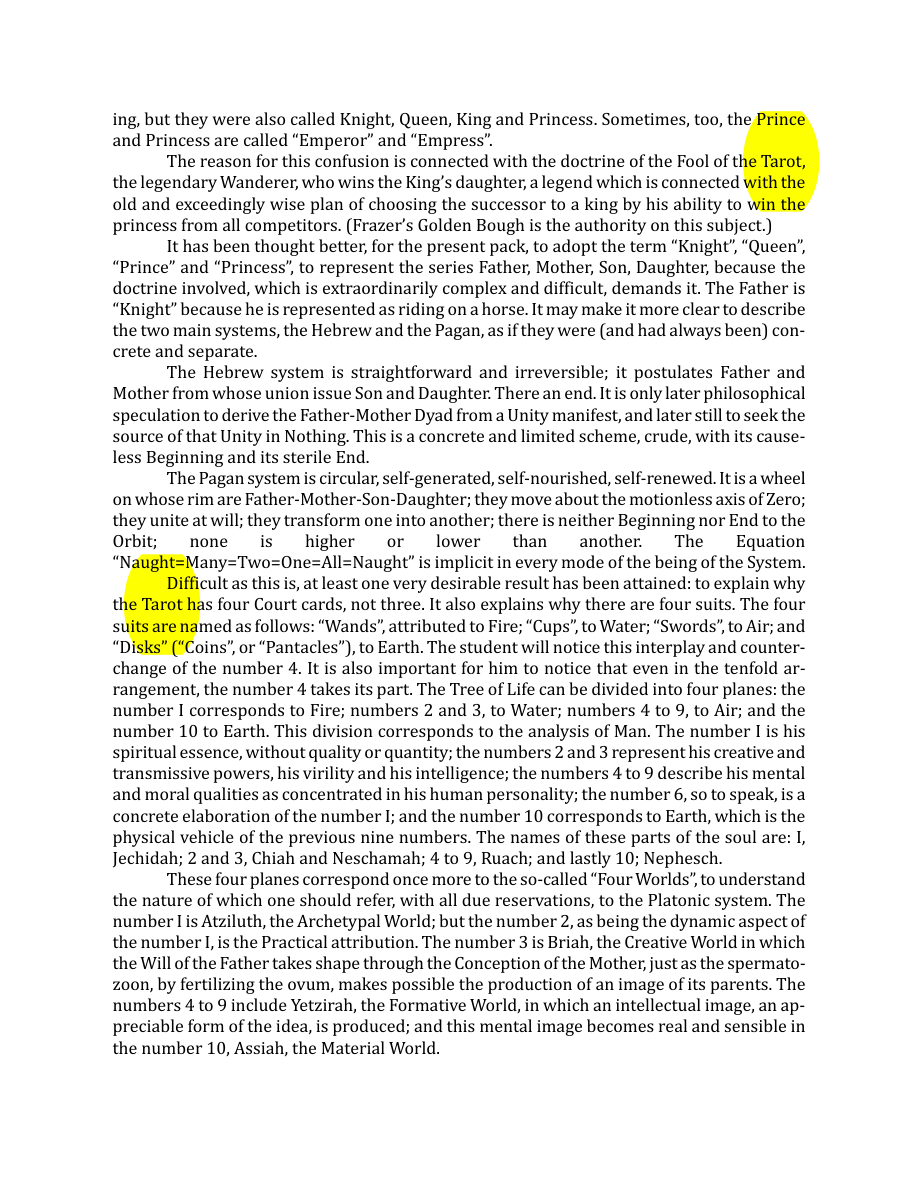 Original scan of The Book of Thoth, PDF page 25