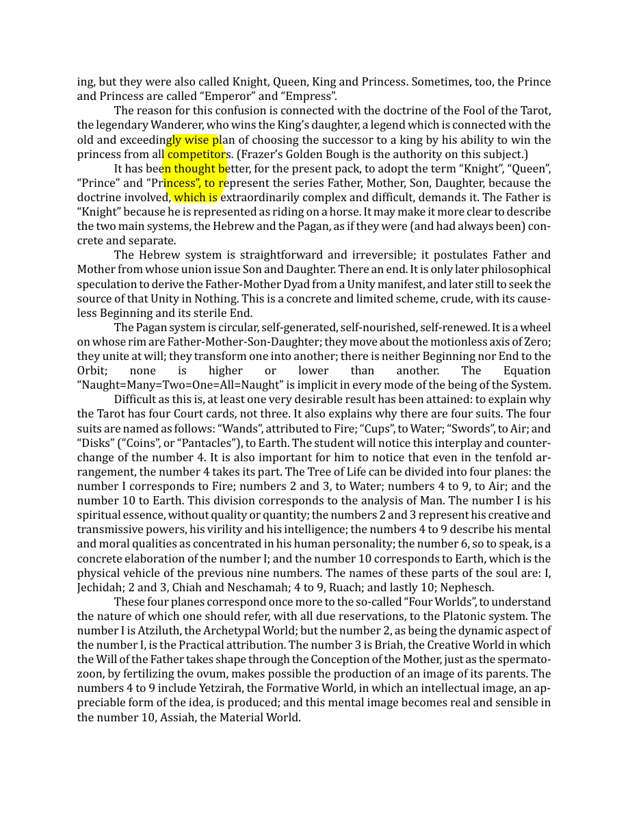 Original scan of The Book of Thoth, PDF page 25