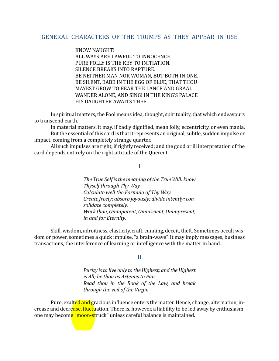 Original scan of The Book of Thoth, PDF page 250