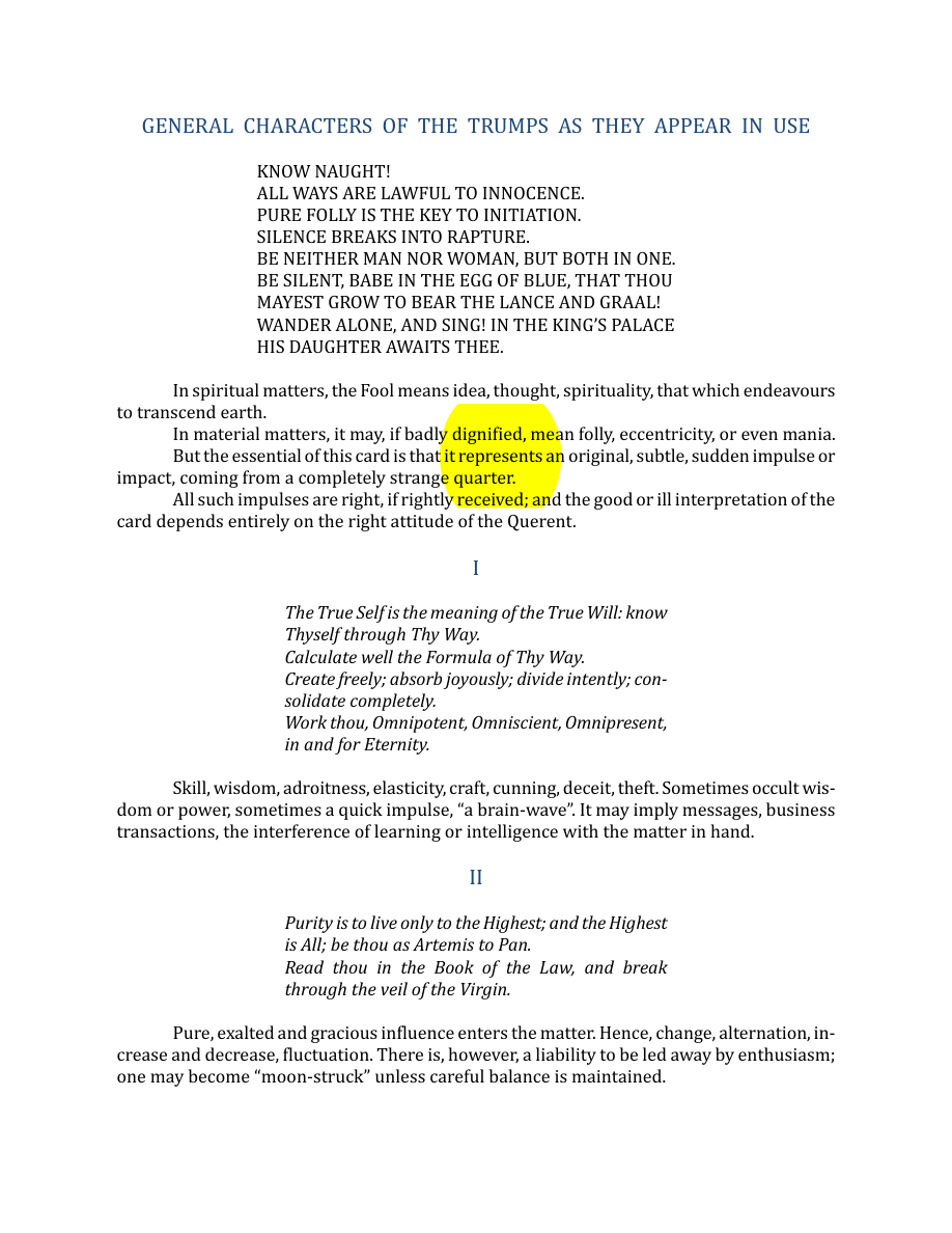 Original scan of The Book of Thoth, PDF page 250