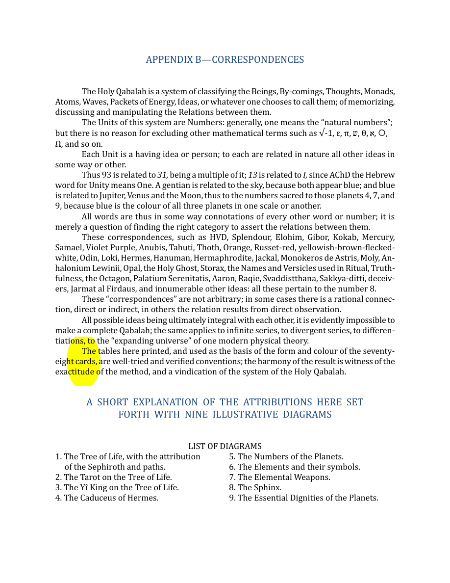 Original scan of The Book of Thoth, PDF page 258